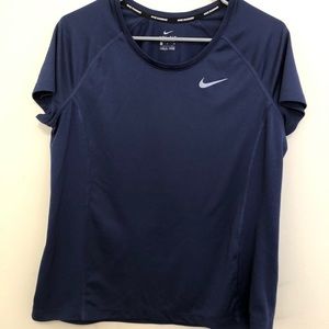 Nike Running Dri Fit Top Size Large